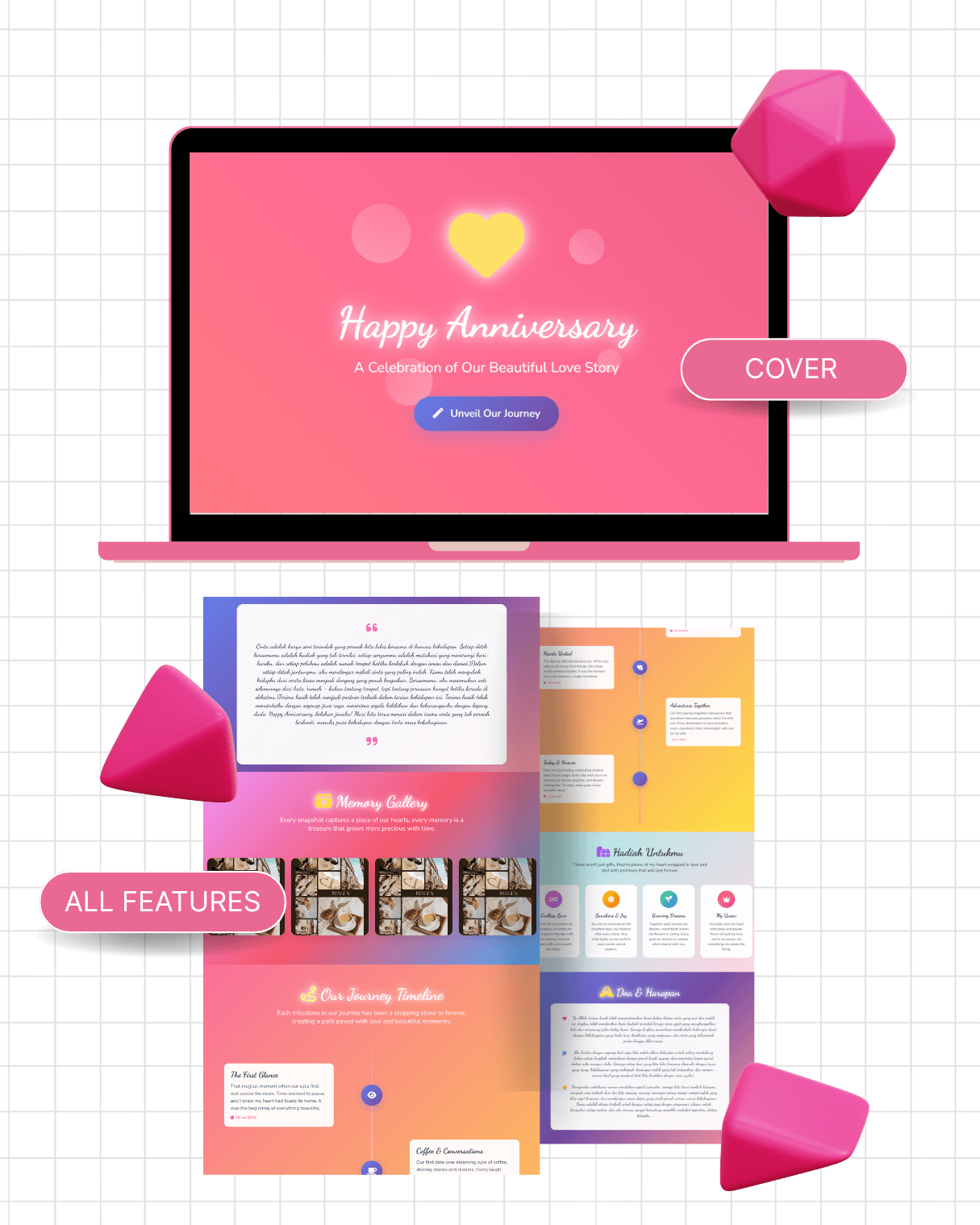 Medium Anniversary 3 - Online Gift