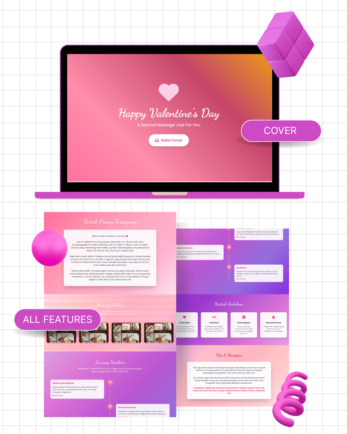 Medium Valentine 1 - Online Gift