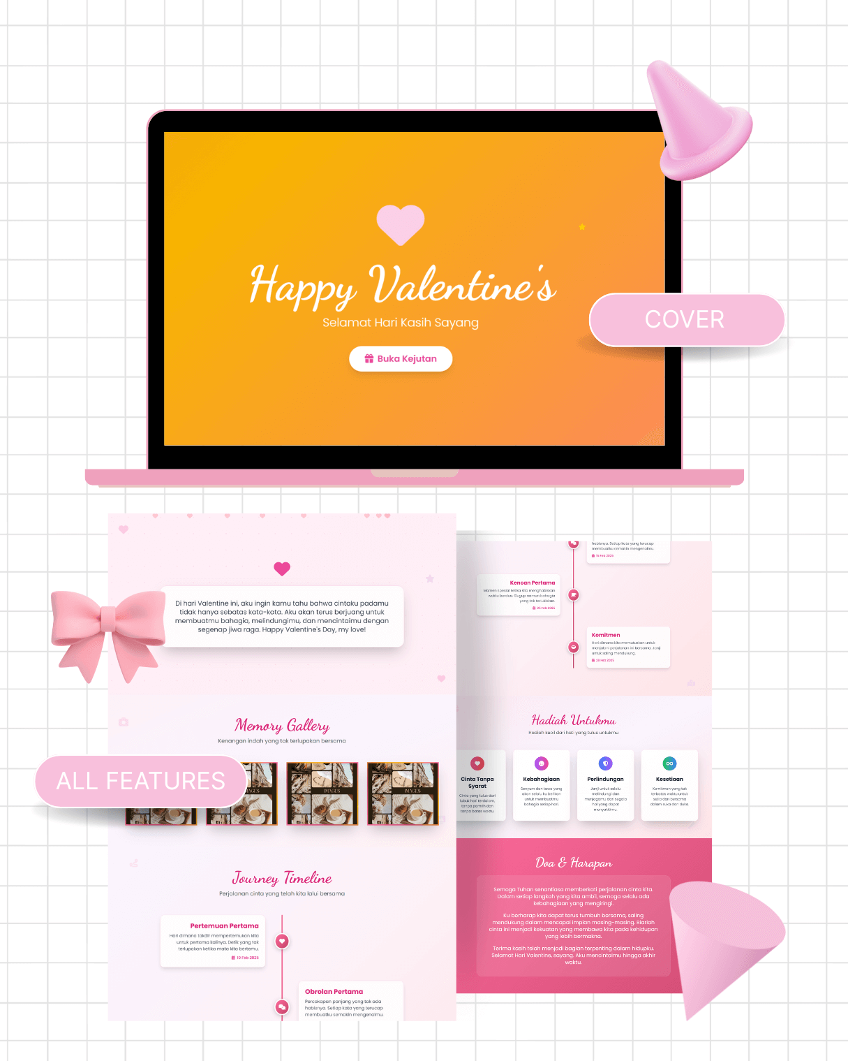 Medium Valentine 3 - Online Gift