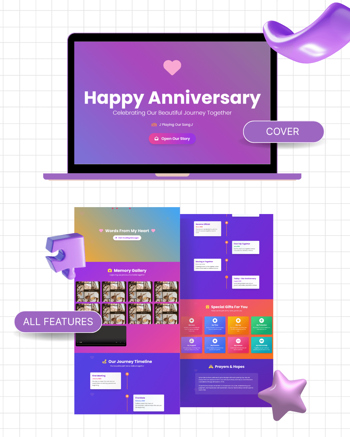 Premium Anniversary 1 - Online Gift