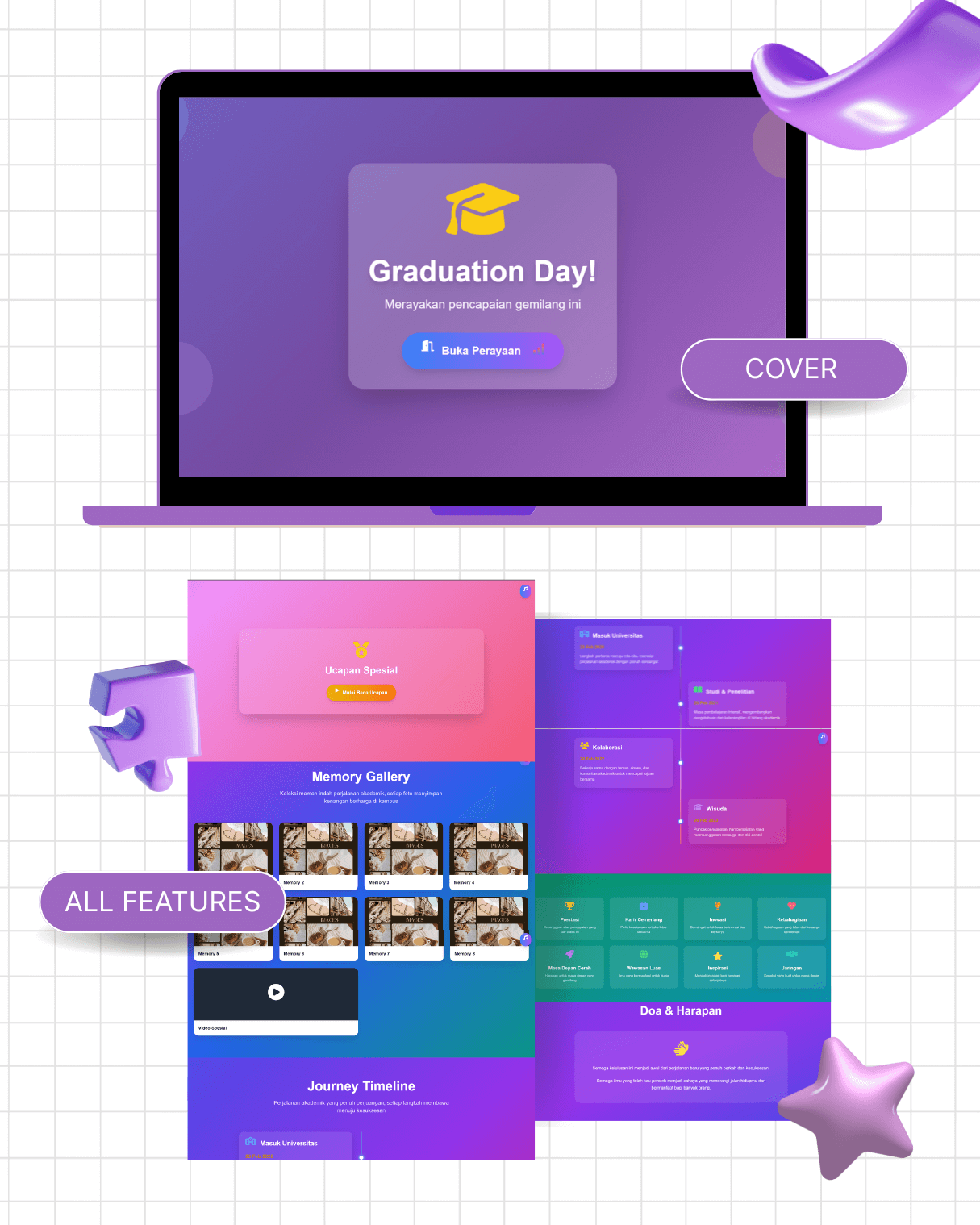 Premium Graduation 1 - Online Gift